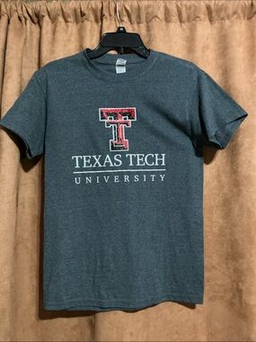 Texas Tech Dark Heather Gray Crewneck Shirt
